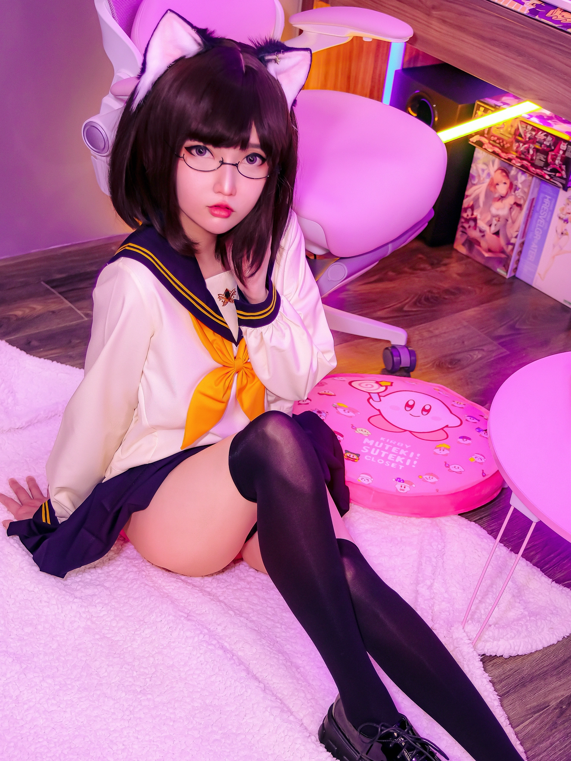 Potato Godzilla – NO.115 Tatami Neko-chan in Seifuku 1